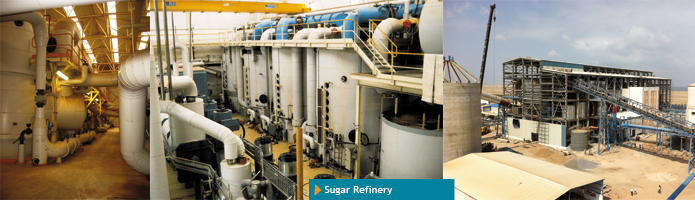 sugar refineries